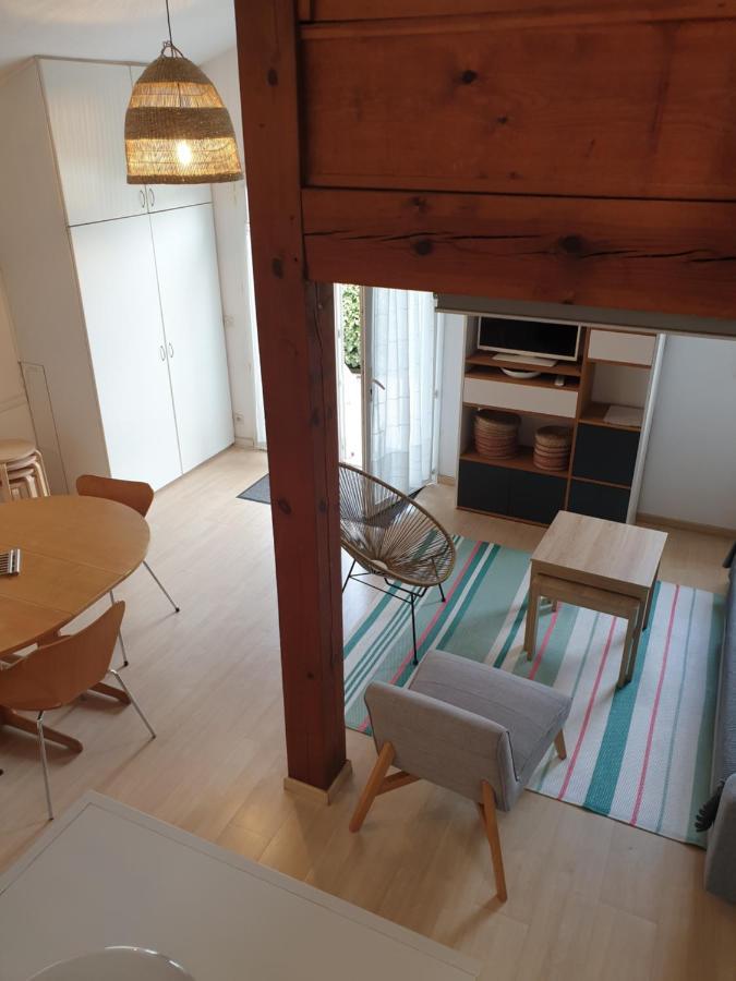 Hendaye Plage Logement Entier Avec Jardin Lägenhet Exteriör bild
