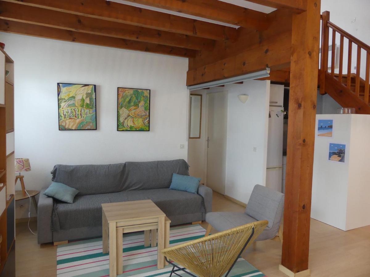 Hendaye Plage Logement Entier Avec Jardin Lägenhet Exteriör bild