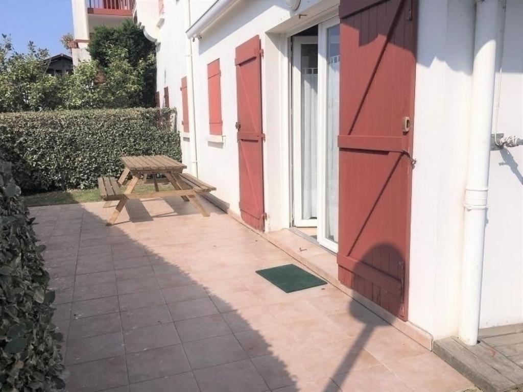 Hendaye Plage Logement Entier Avec Jardin Lägenhet Exteriör bild