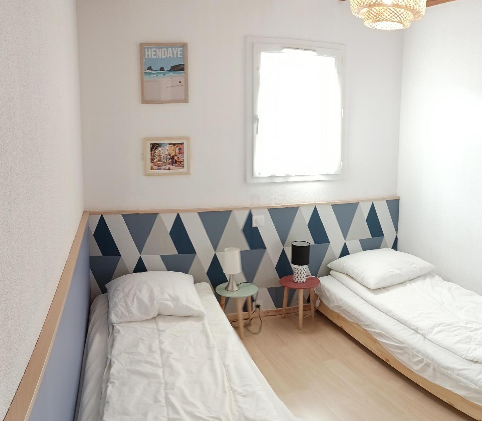 Hendaye Plage Logement Entier Avec Jardin Lägenhet Exteriör bild